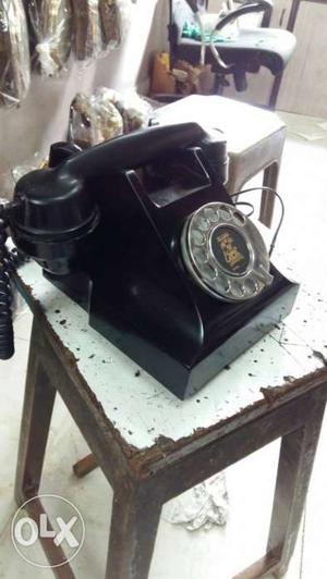 Antique original bakelite telephone
