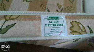Brown And Green Natura Floral Deluxe Bed Mattress
