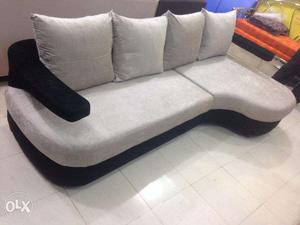 L shape sofa available in different design.
