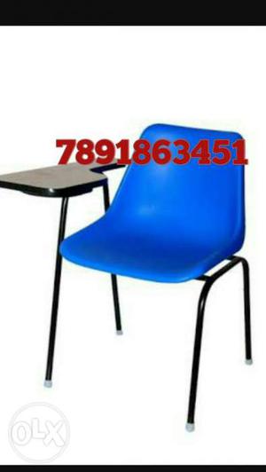 New brand Black And Blue School Writing chair