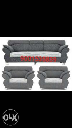 New branded five seater sofa set