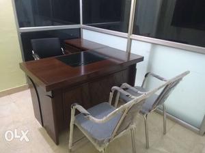 Office furniture. One master table, master chair,