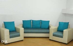 Premium new brand Sofa set { 3+1+1 }.