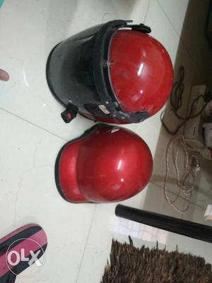 Two helmet for 150 rs
