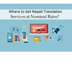 Where to Get Nepali Translation Services at Nominal Rates?
