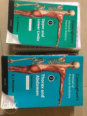 11 MBBS Textbooks as good as new! Anatomy,
