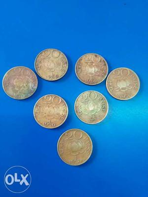 20 Paise Coin Lot