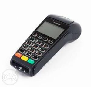 Black And Gray Card Terminal for retailer,traders and