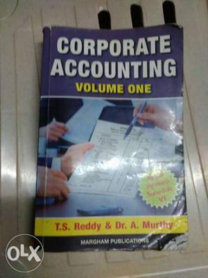 Corporate Accounting Volume One Book