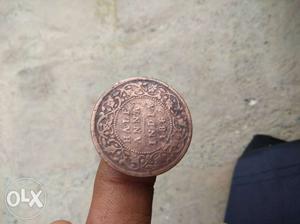 Half Anna.  Ancient coin
