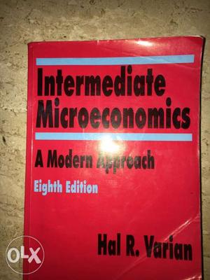 Intermediate Microeconomics By Hal R. Varian Book