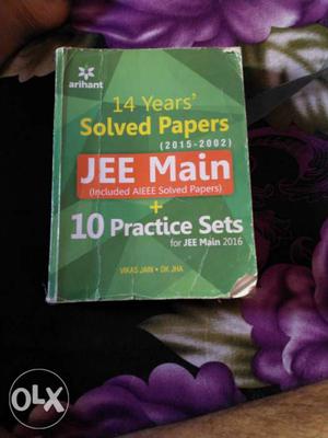 JEE main solved papers with extra 10 sets to