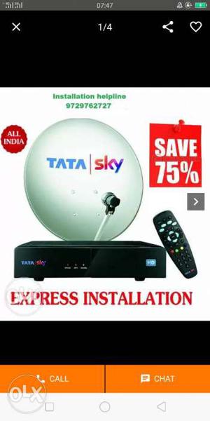 New tata sky complete conection