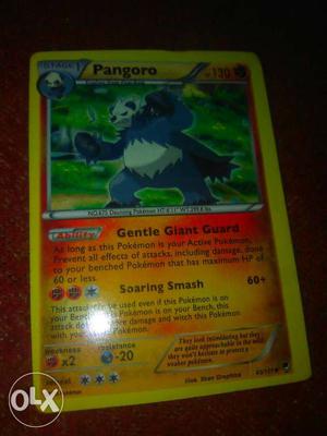 Pangoro Pokemon Trading Card