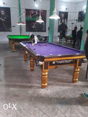 Pool and billiards tables for sale