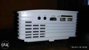 Rectangular White Electronic Device