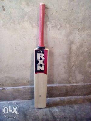 Red And Brown Cricket Paddle