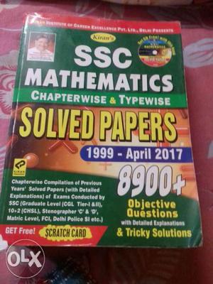 Ssc maths banking...brand new kiran publications