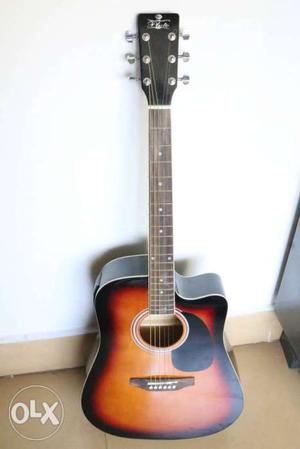 Unused pluto guitar with tuner inbuilt and a