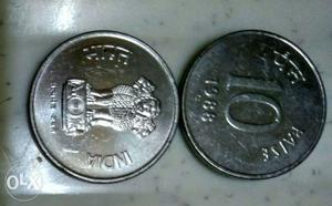  old 10 paise coin negotiable if interested,
