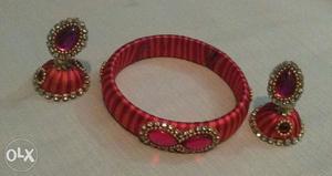 1set Bengals with earrings rs. 250 only Bengals