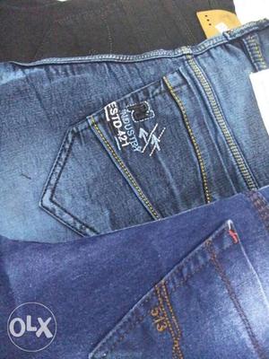 3 jeans RS:  size 28 to 40