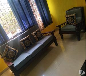 5 seater sofa set made of rosewood Goa