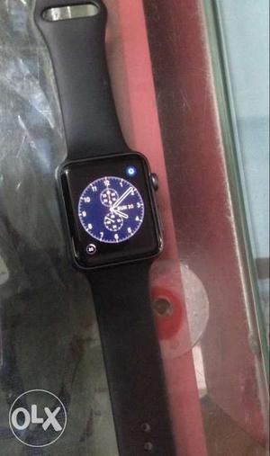 Apple watch 42 mm black colour With call