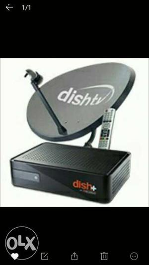 Black Dish+ Set-top Box With Parabolic Antenna Screenshot