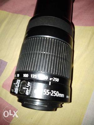 Black Telephoto Lens