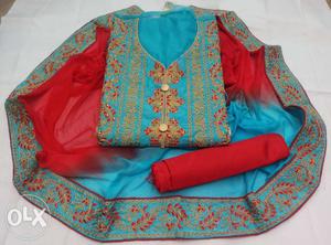 Brand new materials Top chanderi silk with inner