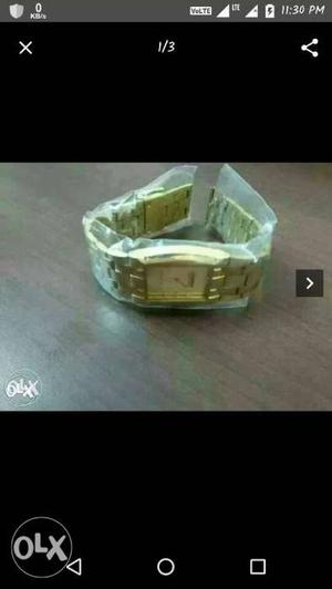 Brand new quartz watch not used a single day in packed