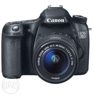 Canon 70d with mm lens
