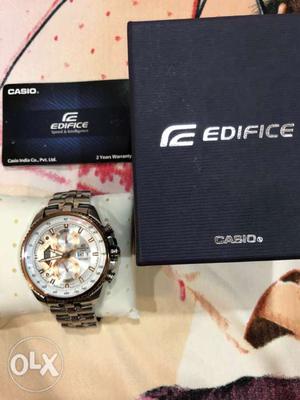 Casio edifice wrist watch. very good condition