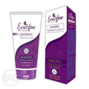 Everfine Glowing Fairness Cream Soft Tube Bottle With Box