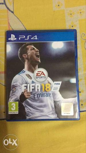 FIFA 18 PS4 DISK in pristine condition. Price is