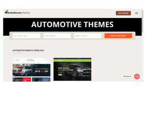 Find Free Auto Parts Website Theme Template Store online