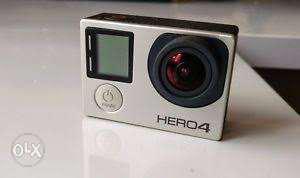 GoPro Hero 4 silver with Sena Bluetooth Audio kit-1yr old