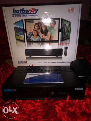 Hathway HD Digital Cable Set top box.. 3 month