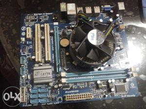 Intel corei5 processor with gigabyte motherboard.