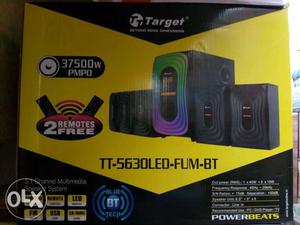 New Target 5.1 Home theater Speaker Box 6.5" woofer & 3"