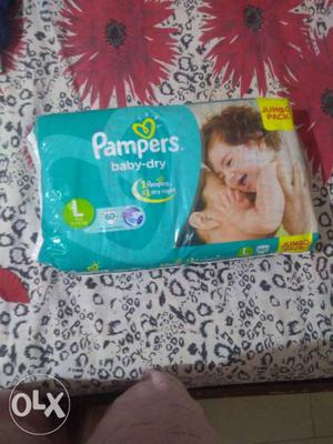 Pampers Large Diapers pack of 60