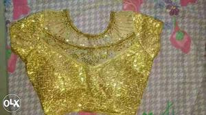 Sale on Gold-colored Choli Blouse