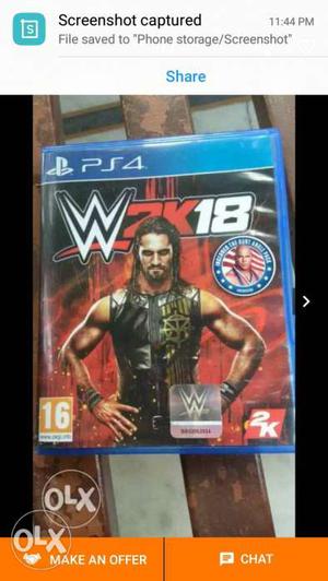 WWE 2K18 PS4 Game Case All ps4 games CD and digital games