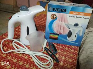 White Nova NGS- Portable Garment Steamer With Box