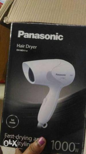 White Panasonic Hair Dryer Box