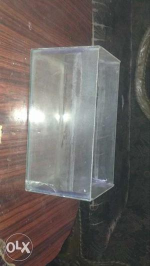 15cm aquarium 250₹ neat condition no leackage
