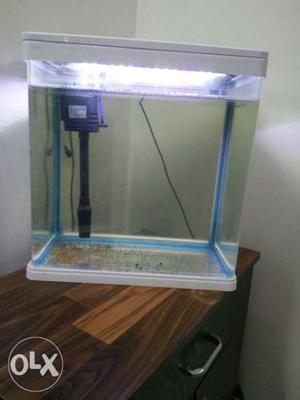 Fish aquarium and water purifier, LED light