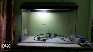 Fish tank size 1.5 × 1 Aque water heater 200