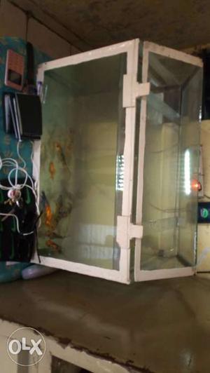 Rectangular White-framed Fish Tank